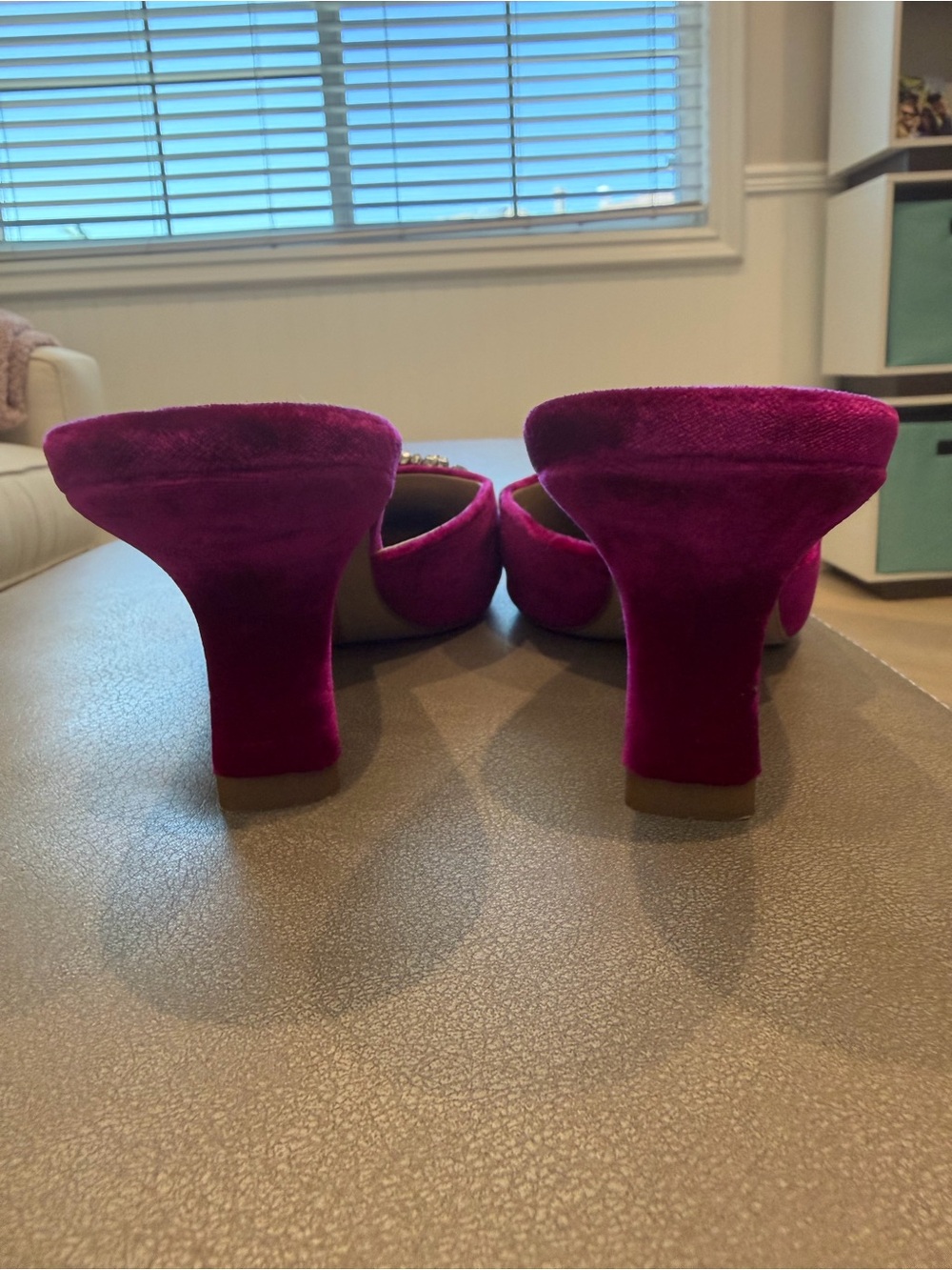 Sam Edelman Brit Jewel Velvet Mule - Picture 5 of 6